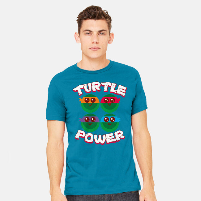 Turtle Power-mens heavyweight tee-rocketman_art