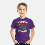 Turtle Power-youth basic tee-rocketman_art