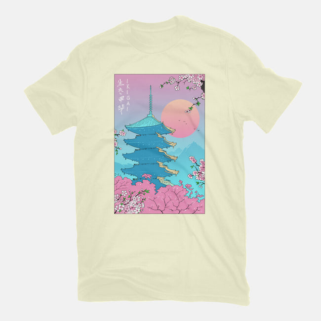 Ikigai In Kyoto-mens basic tee-vp021