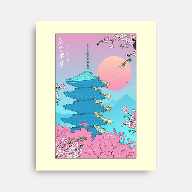 Ikigai In Kyoto-none stretched canvas-vp021