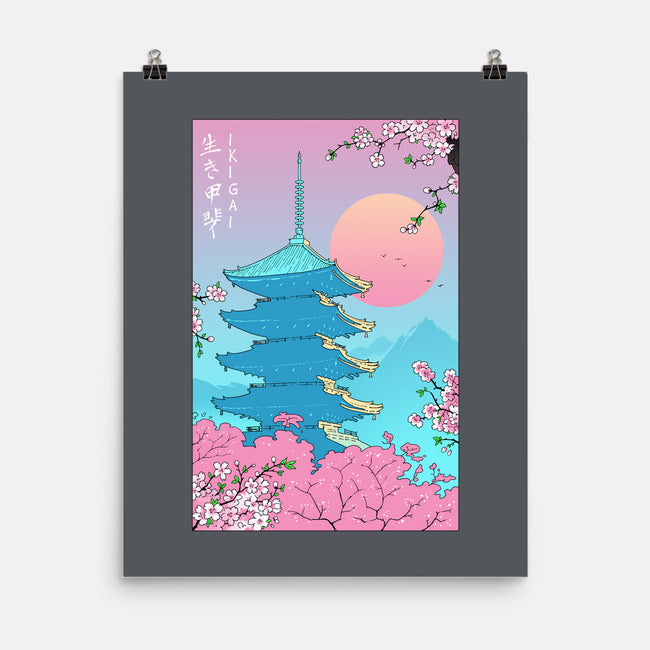 Ikigai In Kyoto-none matte poster-vp021