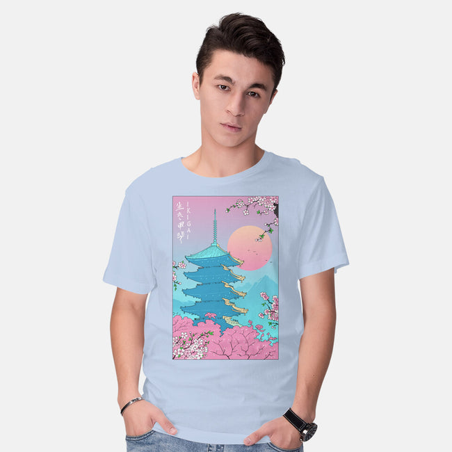 Ikigai In Kyoto-mens basic tee-vp021