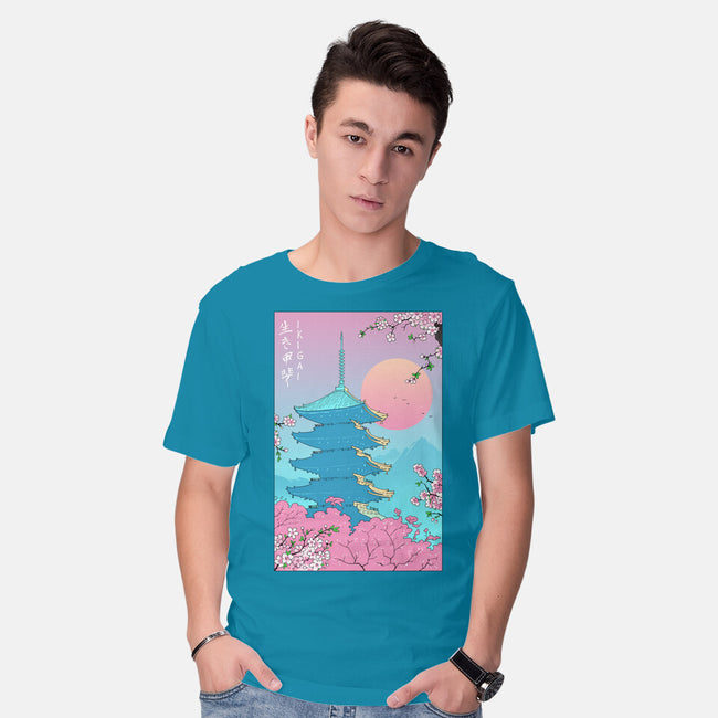 Ikigai In Kyoto-mens basic tee-vp021