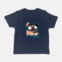 Dog, Pig, Loaf Of Bread-baby basic tee-estudiofitas