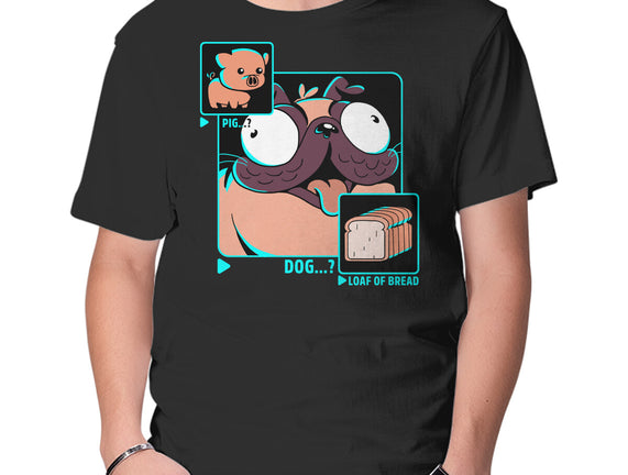 Dog, Pig, Loaf Of Bread