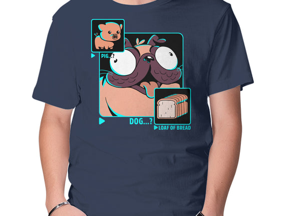 Dog, Pig, Loaf Of Bread