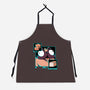 Dog, Pig, Loaf Of Bread-unisex kitchen apron-estudiofitas