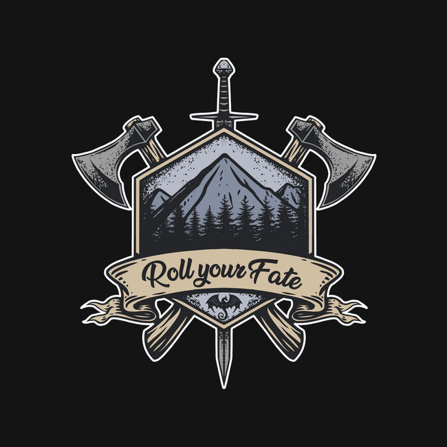 Roll Your Fate-none removable cover w insert throw pillow-ShirtGoblin