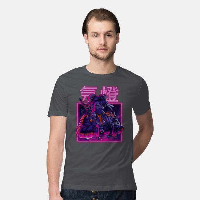 Neon Spring-mens premium tee-Bruno Mota