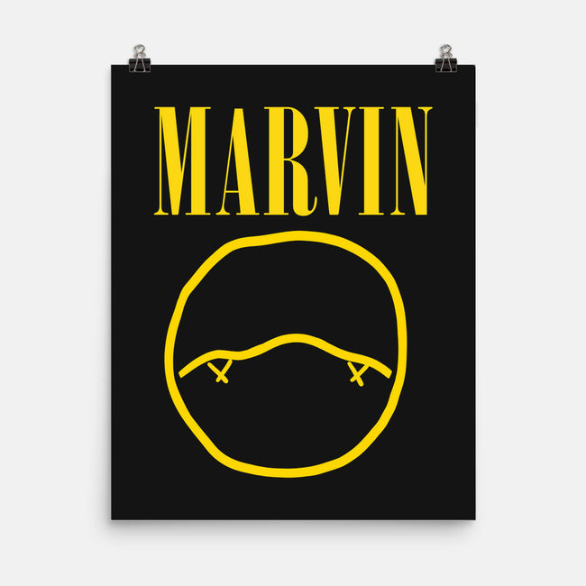 Marvin-A-none matte poster-zachterrelldraws