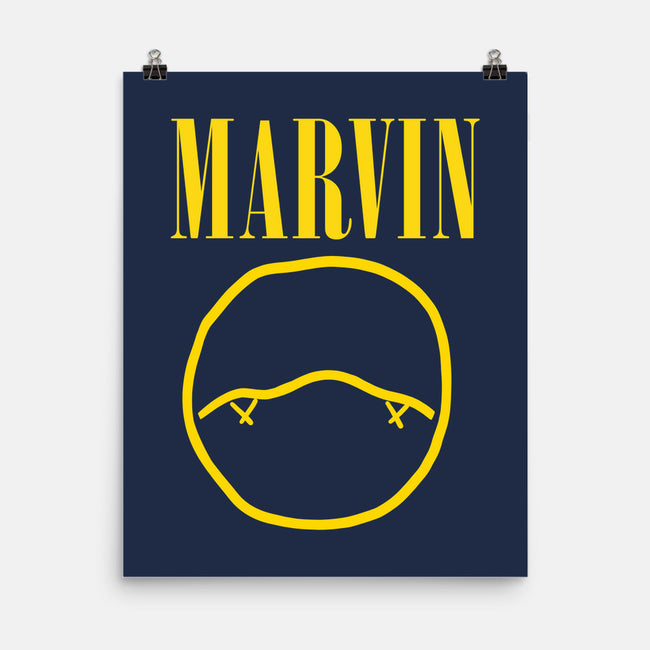 Marvin-A-none matte poster-zachterrelldraws