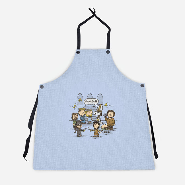 Mawwiage-unisex kitchen apron-kg07