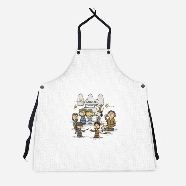 Mawwiage-unisex kitchen apron-kg07