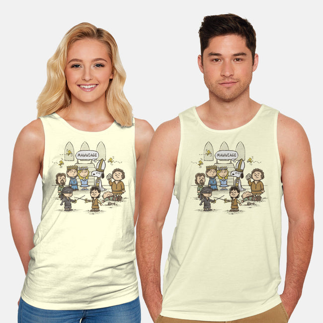 Mawwiage-unisex basic tank-kg07
