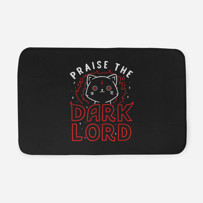 Praise The Dark Lord-none memory foam bath mat-tobefonseca