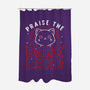 Praise The Dark Lord-none polyester shower curtain-tobefonseca