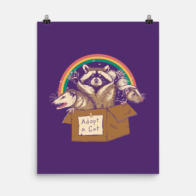 Adopt Forbidden Cats-none matte poster-vp021