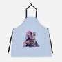 Way To School-unisex kitchen apron-fanfabio