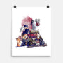 Way To School-none matte poster-fanfabio