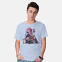 Way To School-mens basic tee-fanfabio