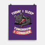 Today I Sleep-none matte poster-koalastudio