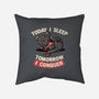 Today I Sleep-none removable cover w insert throw pillow-koalastudio