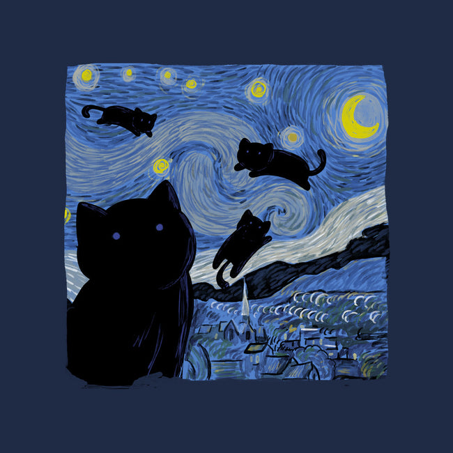 The Starry Cat Night-mens premium tee-tobefonseca