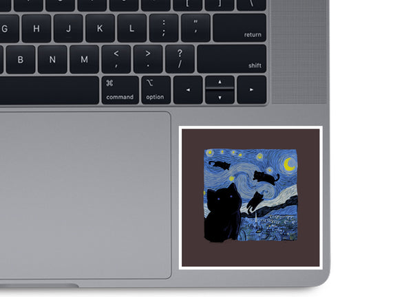 The Starry Cat Night