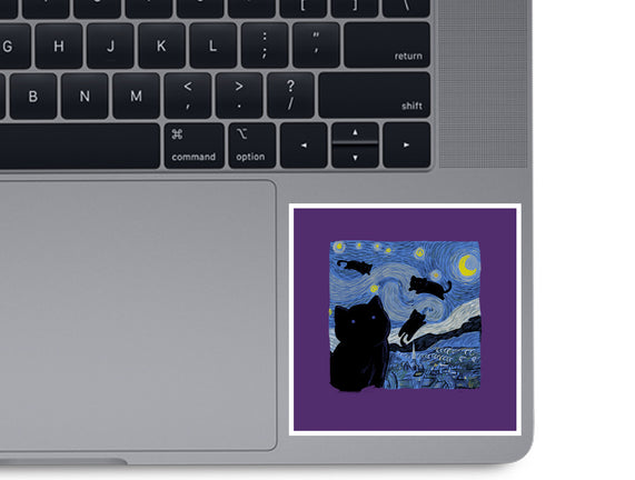 The Starry Cat Night