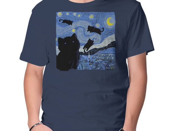 The Starry Cat Night