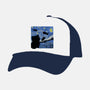 The Starry Cat Night-unisex trucker hat-tobefonseca