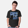The Starry Cat Night-mens basic tee-tobefonseca
