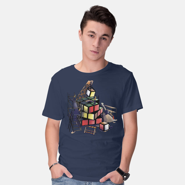 Work In Progress-mens basic tee-fanfabio