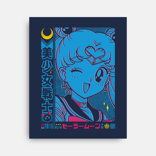 Pretty Soldier-none stretched canvas-StudioM6