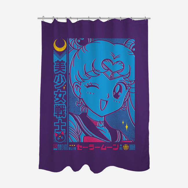 Pretty Soldier-none polyester shower curtain-StudioM6