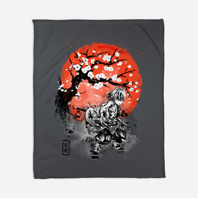Thunder Ink-none fleece blanket-IKILO