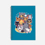 Miyazaki Cats-none dot grid notebook-Domii