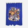 Miyazaki Cats-none polyester shower curtain-Domii