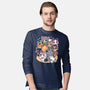 Miyazaki Cats-mens long sleeved tee-Domii