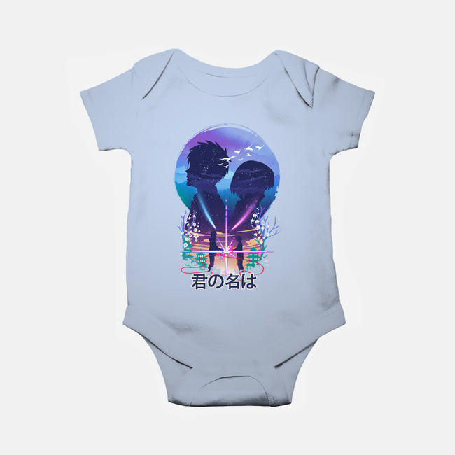 Our Soul Still Connected-baby basic onesie-dandingeroz