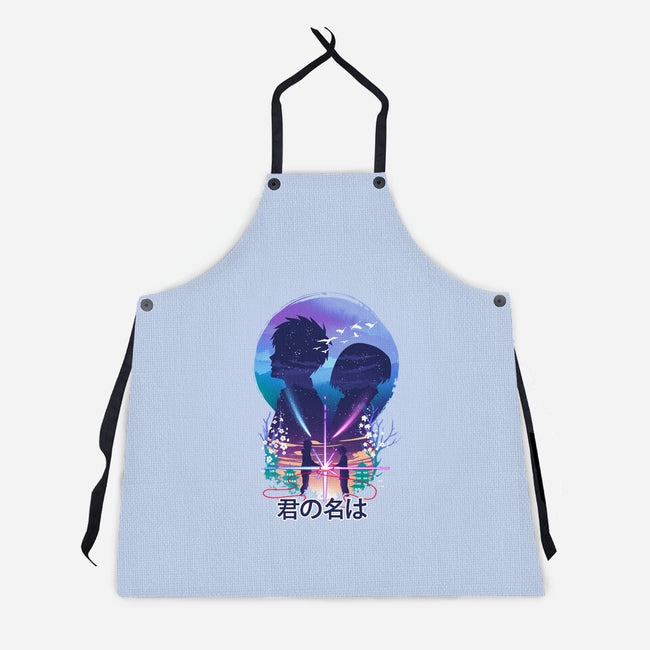 Our Soul Still Connected-unisex kitchen apron-dandingeroz