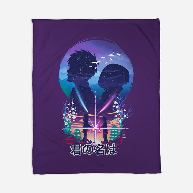 Our Soul Still Connected-none fleece blanket-dandingeroz