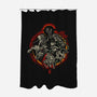 Berserker-none polyester shower curtain-Fearcheck