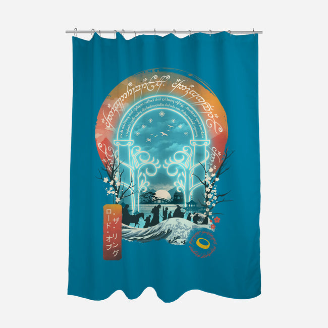 Magical Landscape-none polyester shower curtain-dandingeroz