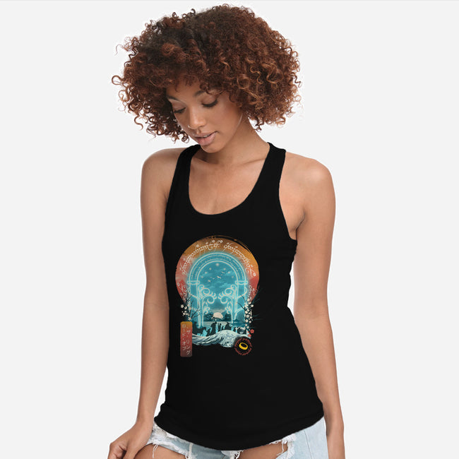 Magical Landscape-womens racerback tank-dandingeroz