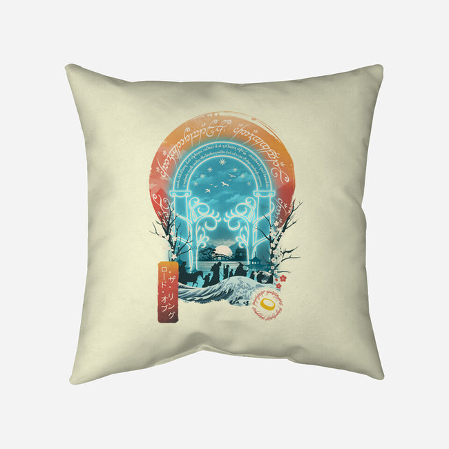 Magical Landscape-none removable cover w insert throw pillow-dandingeroz