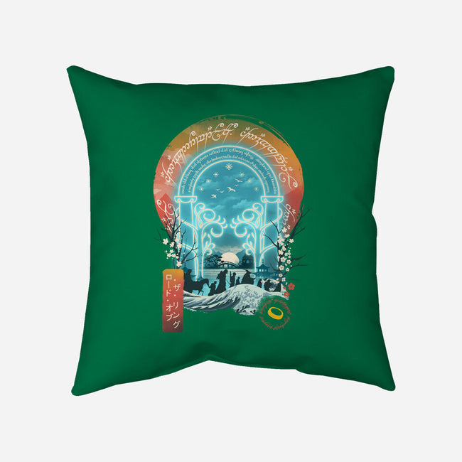 Magical Landscape-none removable cover w insert throw pillow-dandingeroz