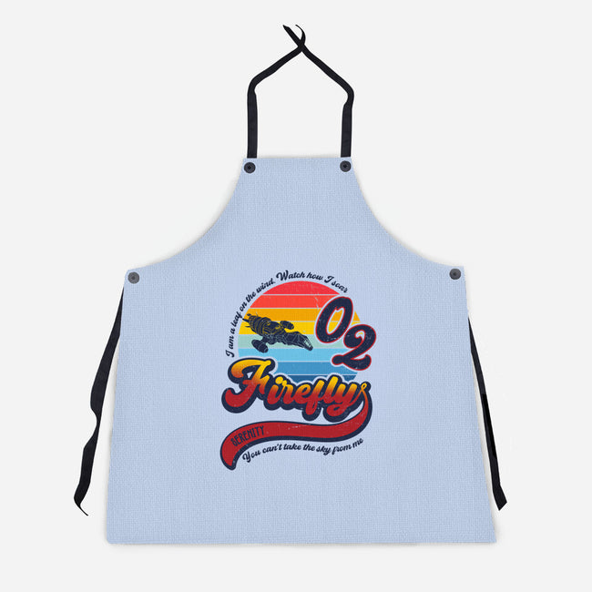 Can't Take the Sky-unisex kitchen apron-DrMonekers