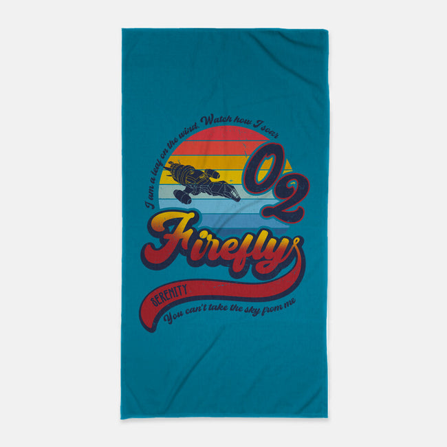 Can't Take the Sky-none beach towel-DrMonekers