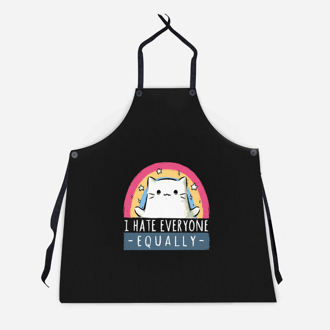 Equally Hate-unisex kitchen apron-xMorfina